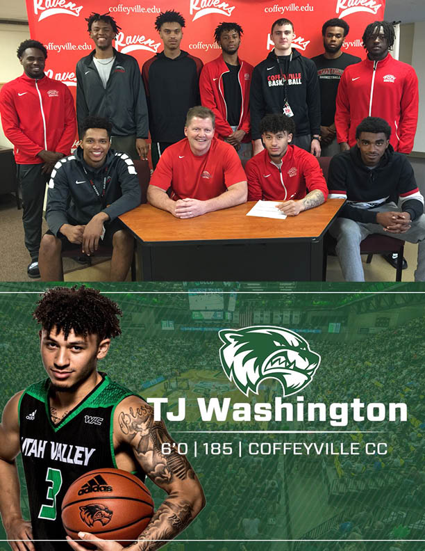 TJ Washington Signs With Utah Valley