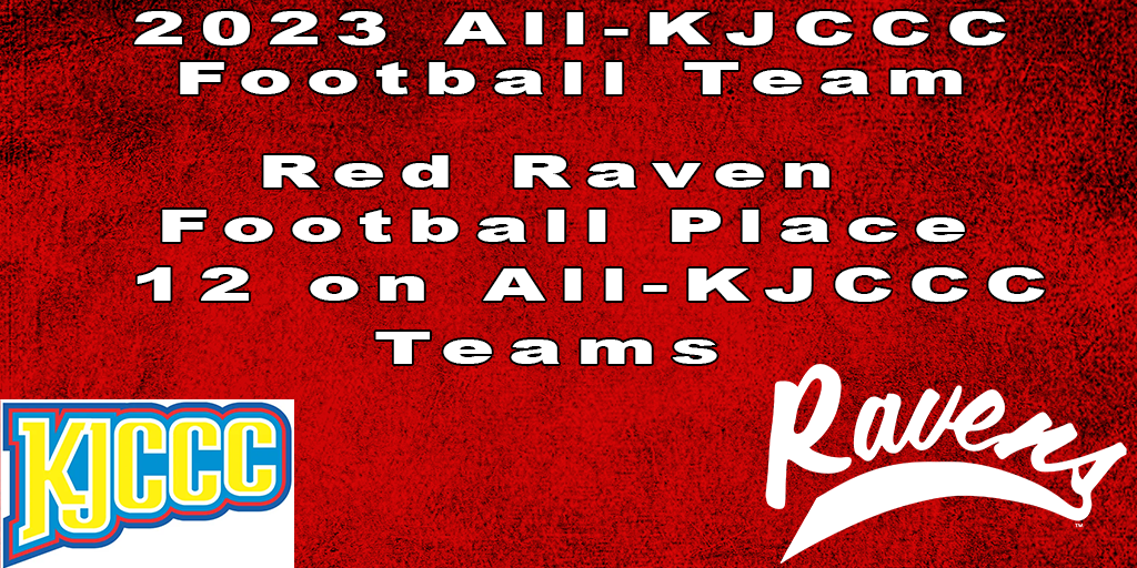 Red Raven Football Place 12 on All-KJCCC Football Teams