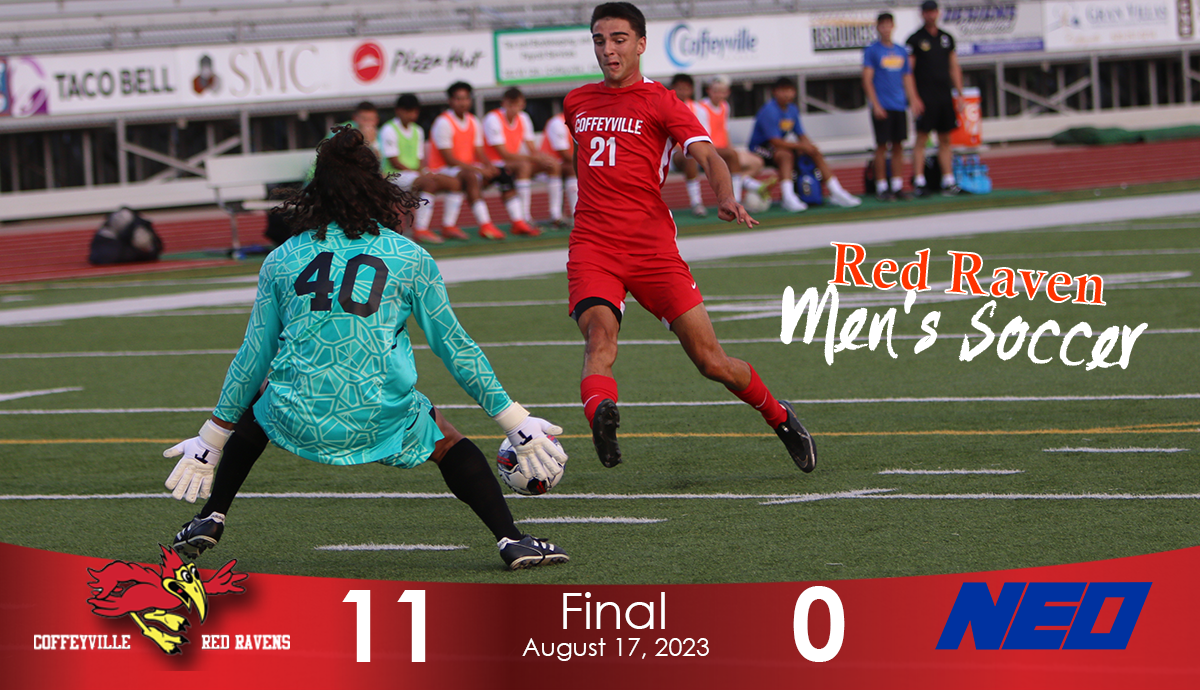 Red Ravens Men's Soccer Open at Home with an 11-0 Shutout of NEO