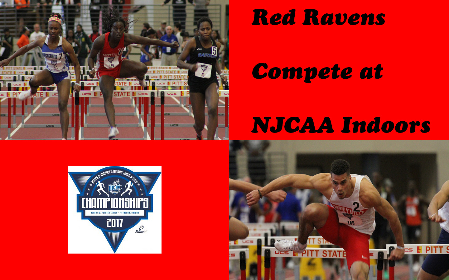 Red Raven Men Place 8th, Women 19th at NJCAA Indoor Track Championships!