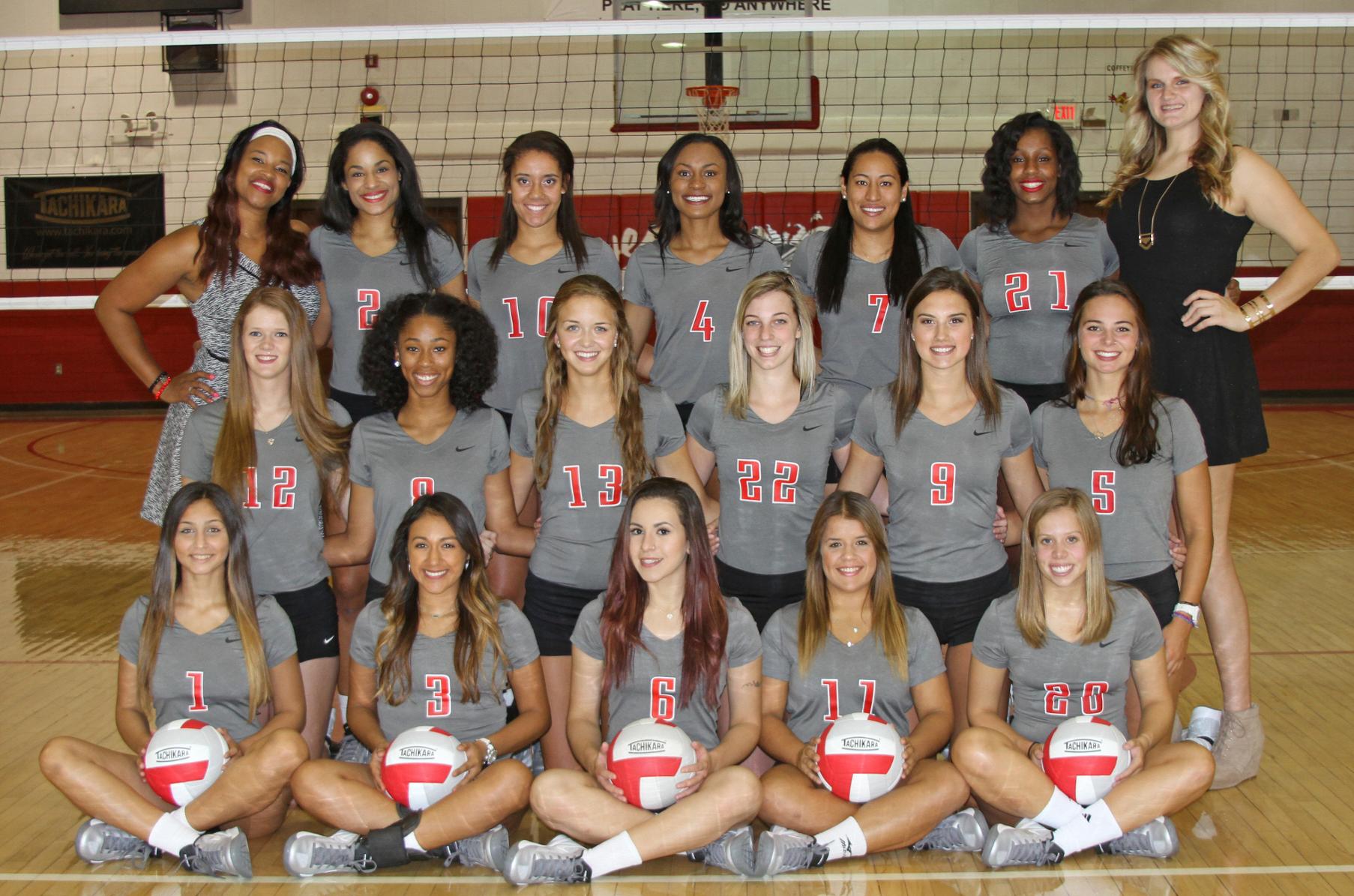 Red Raven Volleyball lose to Kirkwood Iowa in NJCAA Tournament, Place 8th Overall