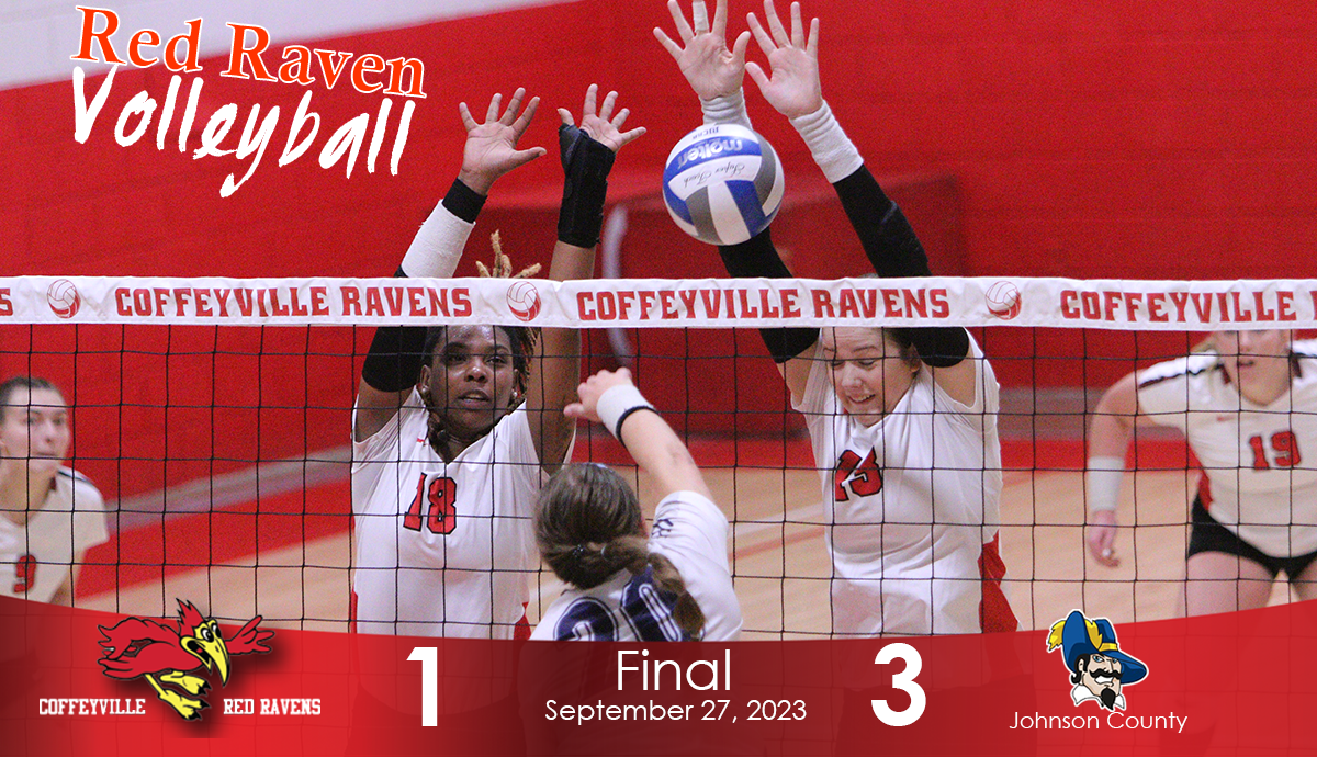 Red Ravens Take First Set, But Fall to #1 Johnson 3-1