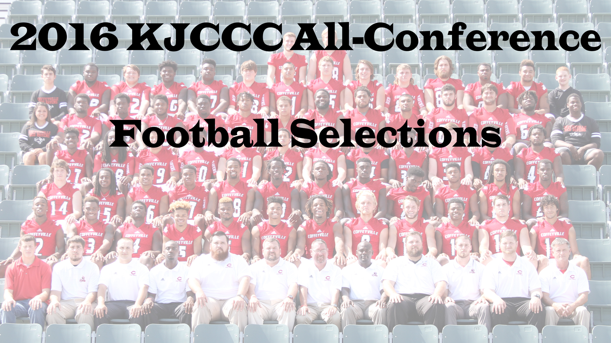 Red Raven Football Place 12 Athletes on KJCCC All-Conference Teams