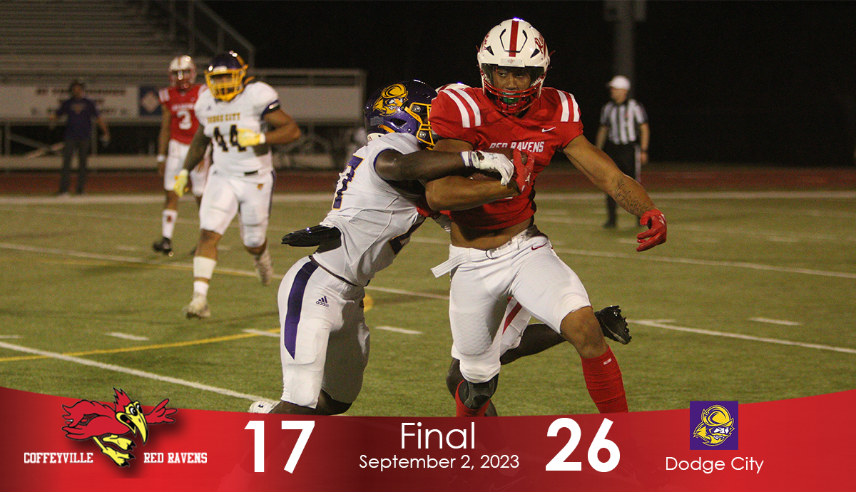 Dodge City Defeats Red Ravens 26-17 in Home Opener