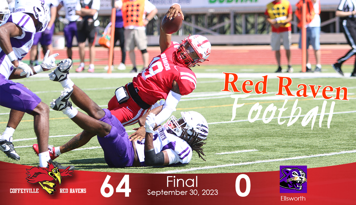 Red Ravens Bag the Panthers with 64-0 Defeat of Ellsworth