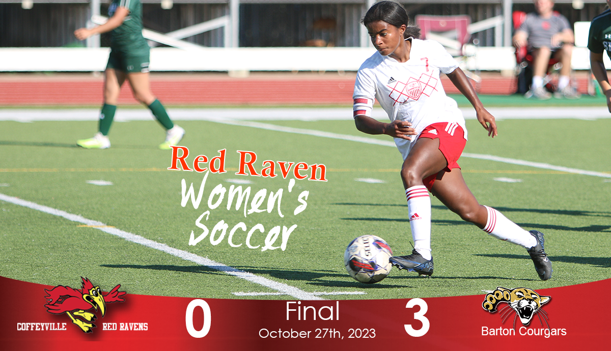 Red Raven Women's Soccer Falls to #8 Barton 3-0 in First Round of Region VI Playoffs