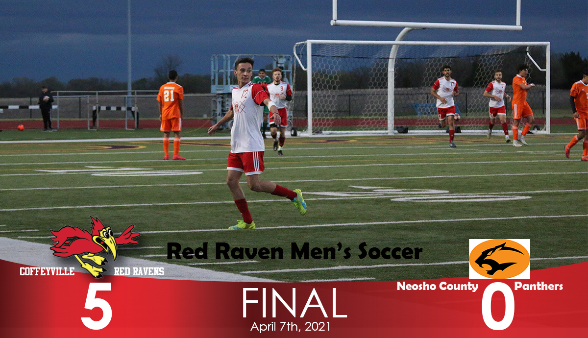 Red Raven Men Earn Two Game Win Streak With 5-0 Win Over Neosho County