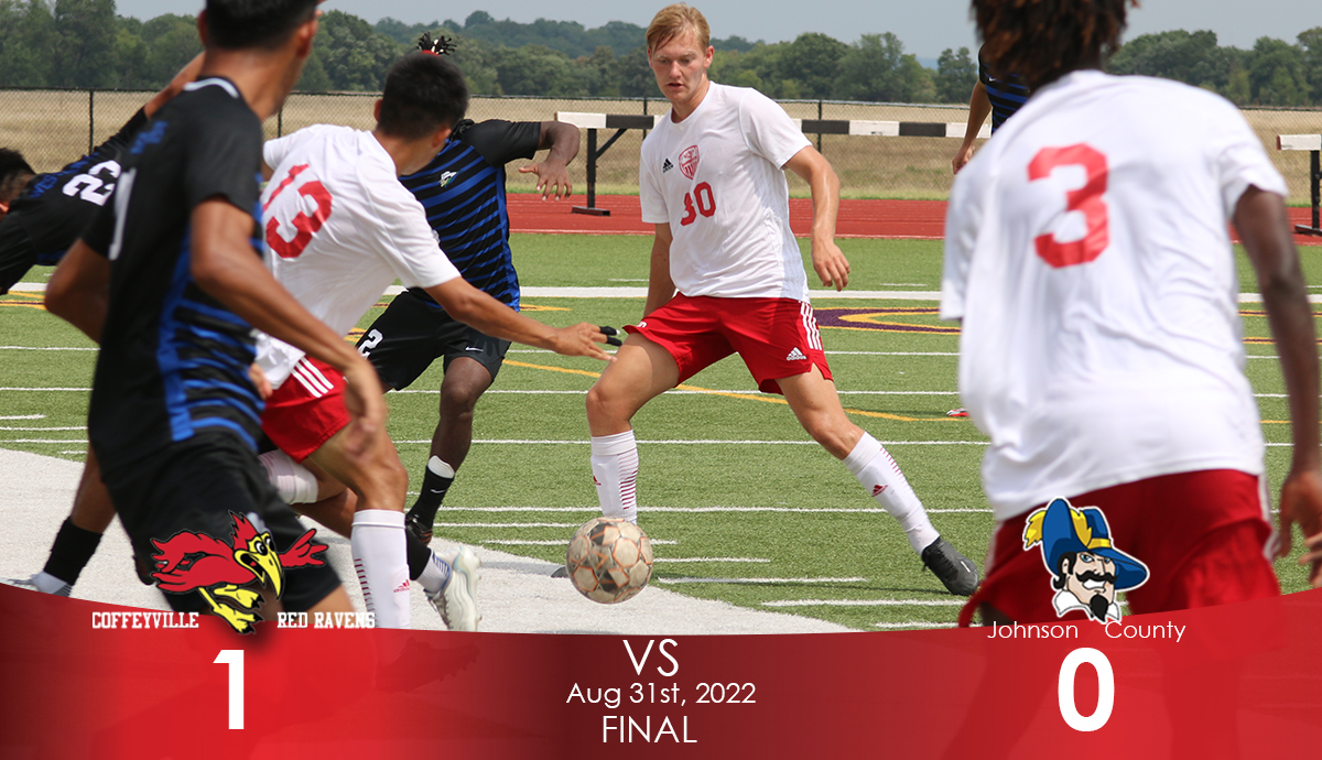 #19 Red Raven Men's Soccer Grab a 1-0 KJCCC Victory at Johnson County
