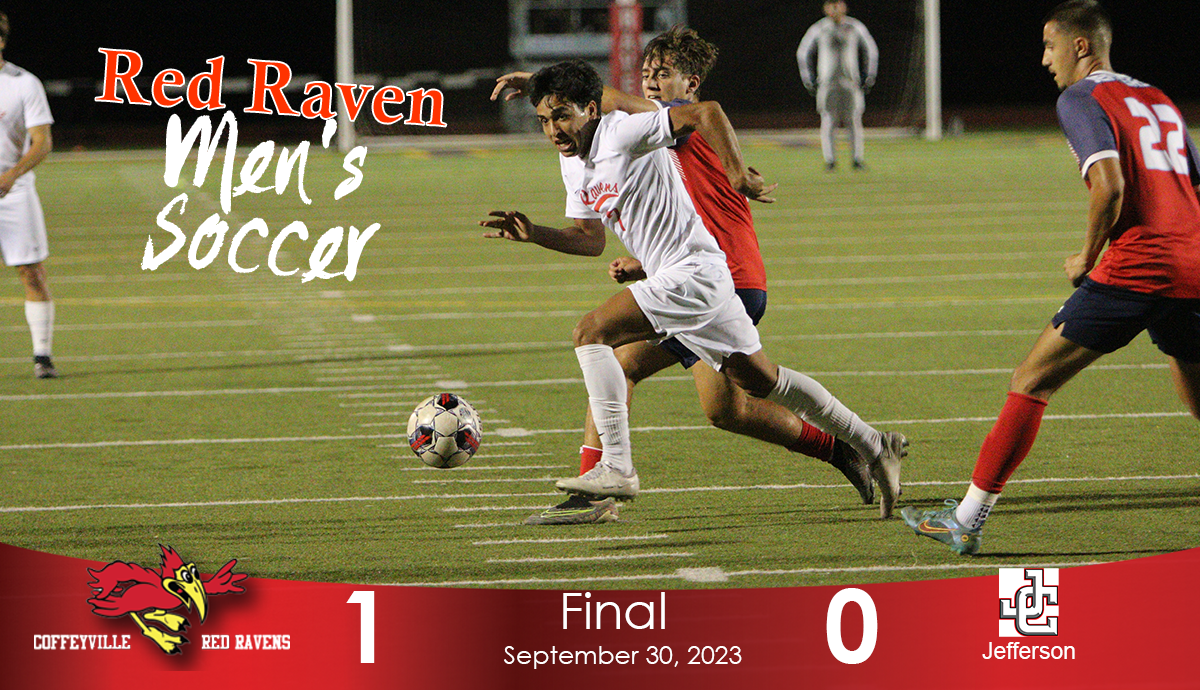 Red Ravens Blank the Vikings in a 1-0 Victory Over Jefferson College