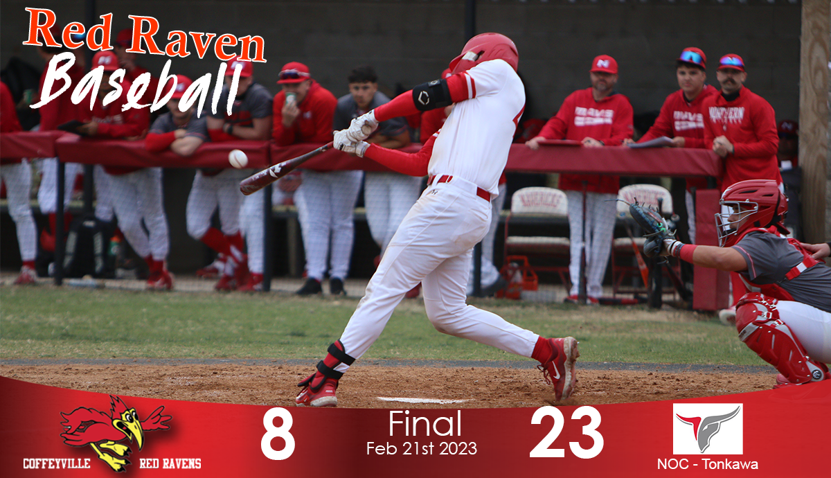 Red Ravens Find Themselves Down Early in 23-8 Loss vs NOC-Tonkawa