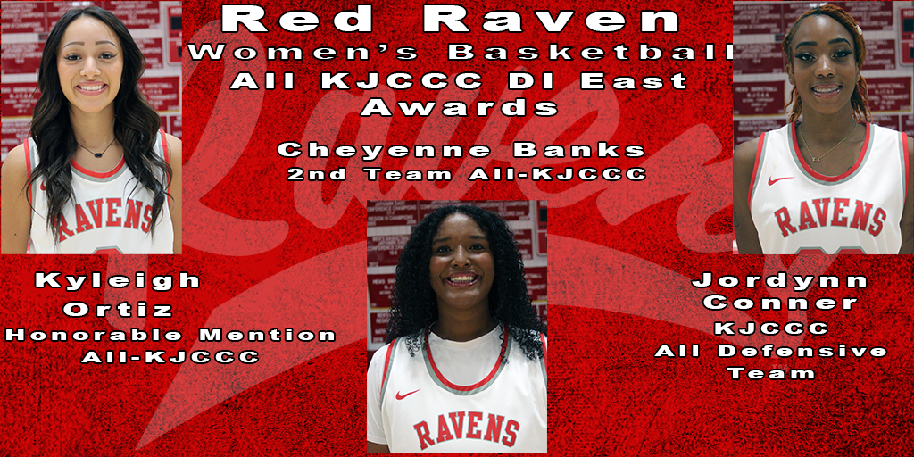 Banks, Ortiz, & Conner Earn KJCCC Women's Basketball Honors