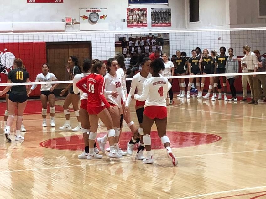 Volleyball Sweeps Sets in Season Opener