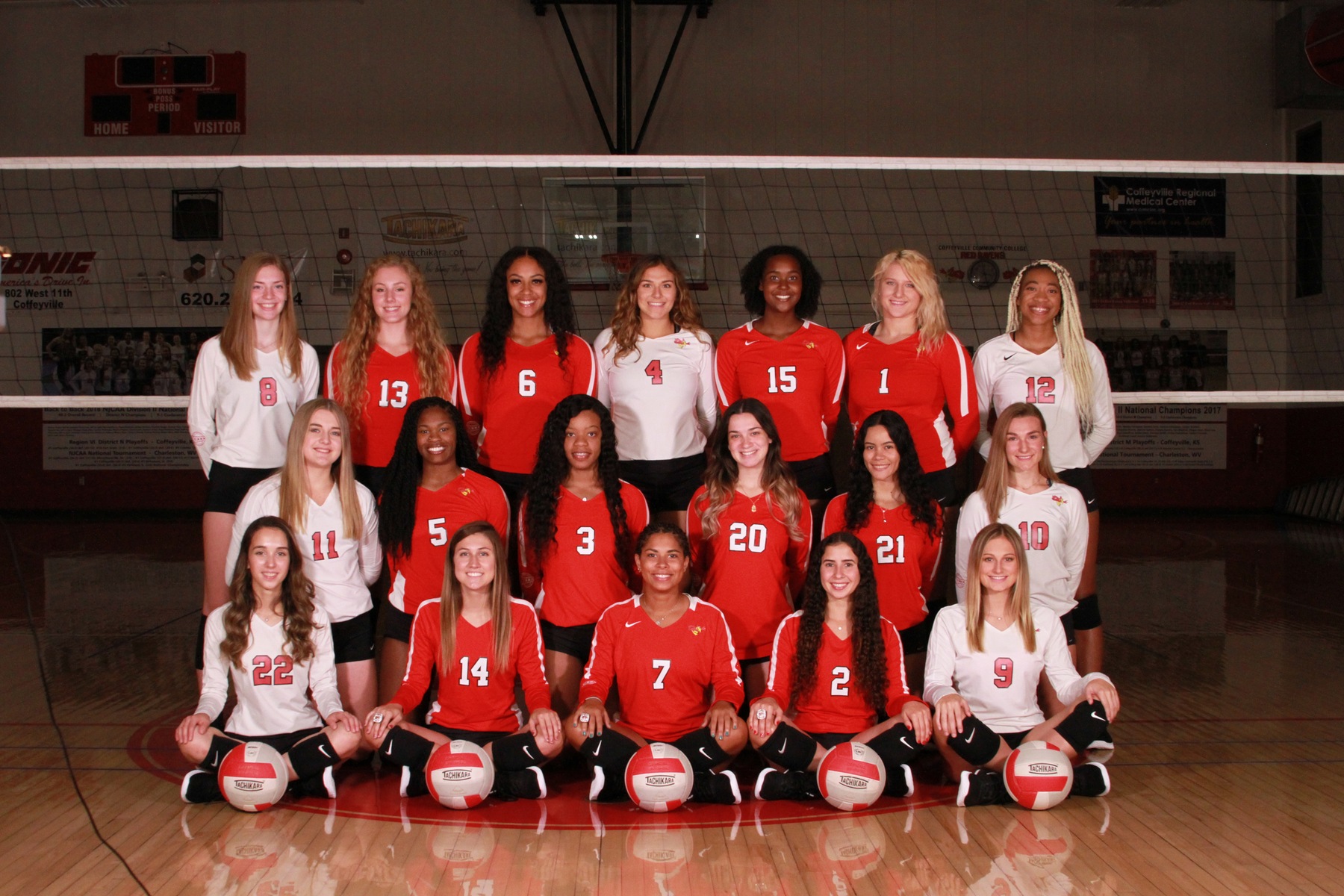 Red Raven Volleyball Crushes Competition at Highland Tournament, Ranked #2 in NJCAA Week #1 Poll