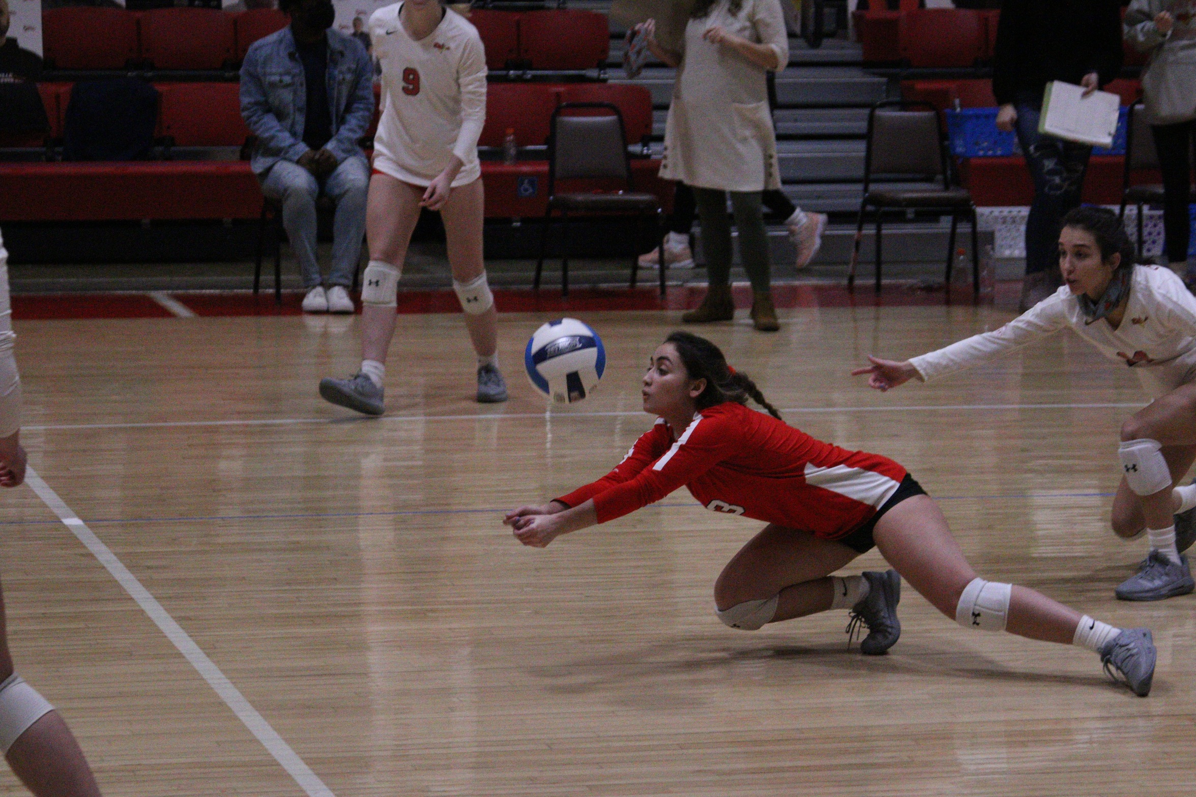 Red Raven Volleyball Defeats Labette Cardinals 3-1