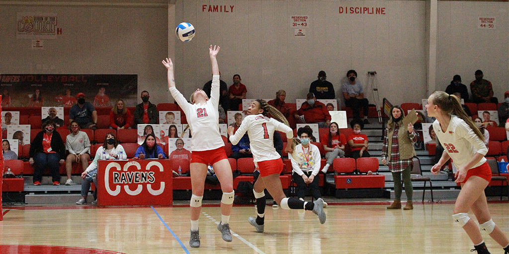 Red Raven Volleyball Take Down Red Devils of Allen 3-1