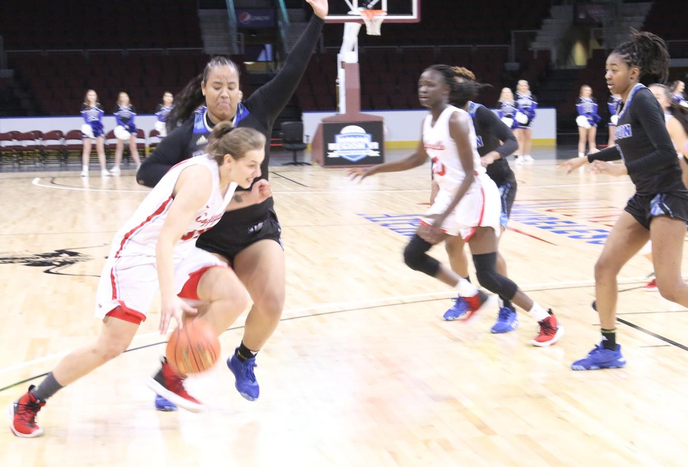 Red Raven Women's Basketball Season Ends with 78-61 Loss to Barton In Region VI Quarterfinals
