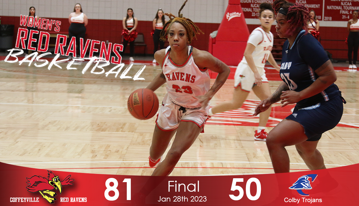 Red Raven Women Coast to an 81-50 Victory Over Colby