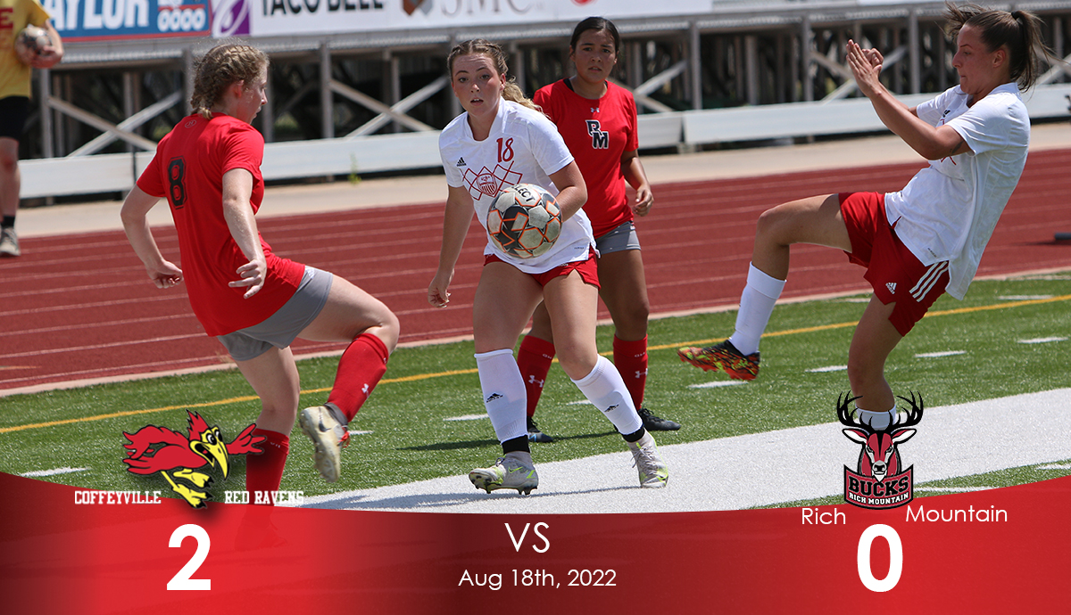 Red Raven Women's Soccer Season Opens With 2-0 Victory Over Rich Mountain