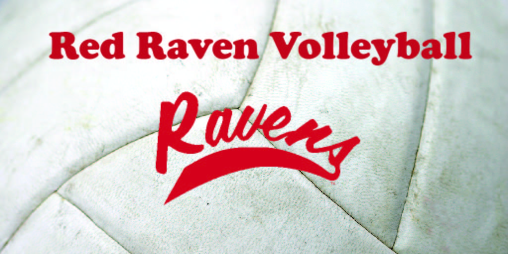 Red Raven Volleyball Splits 4-Game Weekend Series in Beatrice NE