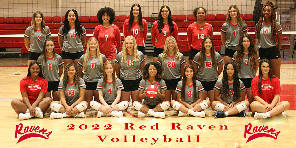 Red Raven Volleyball Earns First KJCCC Victory of the Year With 3-0 Sweep of Neosho