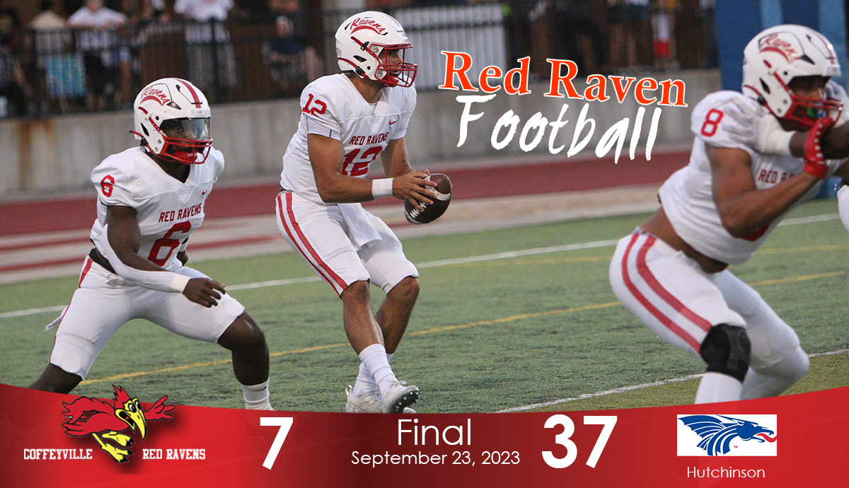 Red Ravens Fall to #1 Hutchinson 37-7